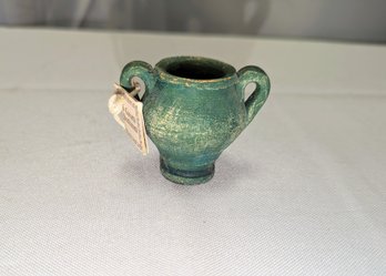 Vintage Coccetti Profumati Italian Pottery Vase