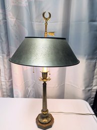 Antique French Empire Candlestick Lamp