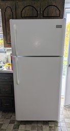 White Frigidaire 18 Cu. Ft. Top Freezer Refrigerator