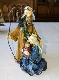 Vintage Ceramic Nativity Statue