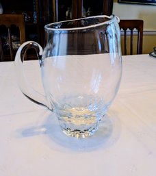 Cut Crystal Water/Sangria Pitcher