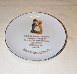 Lasting Memories Porcelain Anniversary Plate