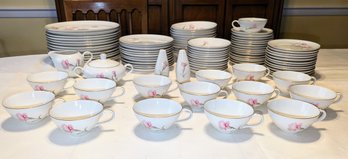 Vintage Royal Court, Japan, Fine China 'Carnation' Pattern -Service For 12 ( 96  )  Total Pieces