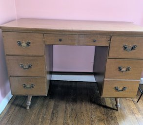 Vintage 6 Drawer Desk