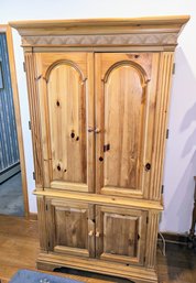 Solid Pine Television Cabinet