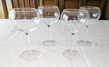 Set Of 4 Wine Goblets