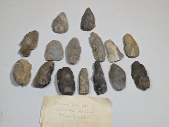 Lot Of Arrowheads Found In Tennessee Central Basin