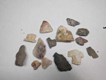 Broken Pieces Of Arrowheads