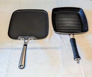 Pair Of Stovetop Skillets - Calphalon & No Name On The Other