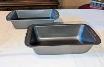 Set Of 2 Loaf Baking Pans - Farberware & Bakers Secret