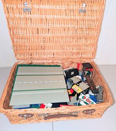 Basket Full Of Vintage Legos