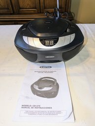 Jensen Portable CD Player With AM/FM Radio