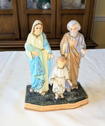 Vintage Holy Family Statue