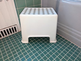 White Non Slip Step Stool