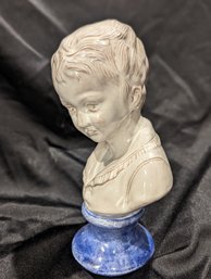 Stoneware Bust Of A Young Girl #1