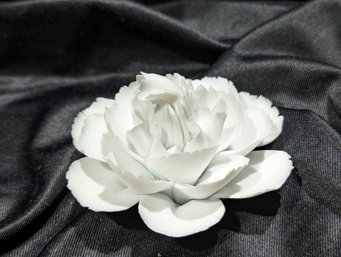 Porcelain Bisqueware Flower