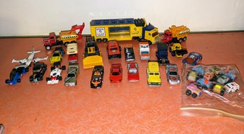 Lot Of Vintage Diecast Cars & Trucks (Including Mini Cars) - Tonka, Matchbox And Other - Over 25 Items