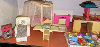 Vintage Barbie Furniture - A Box Full