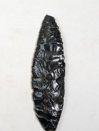 Black Osidian Knife Or Cutting Tool