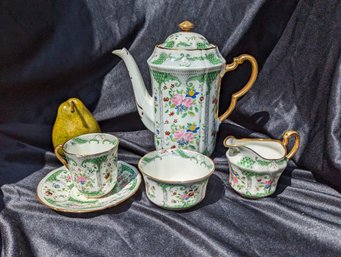 Collection Of Adderley Bone China Tea Set England