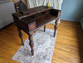 Antique Mahogany Spinet Desk