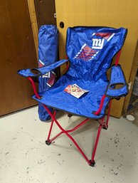 Traveling NY Giants Folding Chair