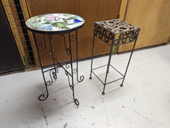 Two Small Side Table / Stands