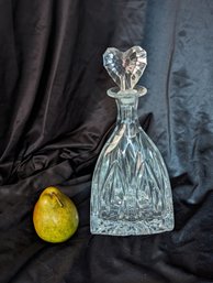 Crystal Decanter With A Heart Shaped Stopper #14