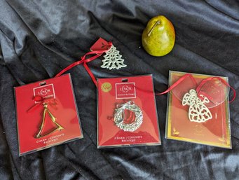 Collection Of Four Lenox Christmas Ornaments #18