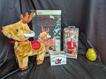 Collection Of Three Christmas Novelty Items #30