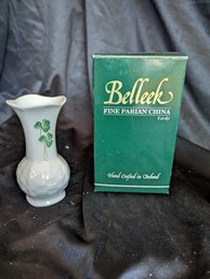 Belleek Irish Fine Parian China Bud Vase #39