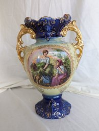 English Porcelain Vase By Royal Vienna #2