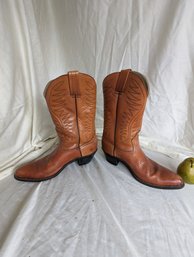Pair Of Leather Cowboy Boots Mens Size 11 By Dexter