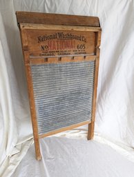 Vintage National Washboard No. 605