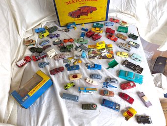 Large Collection Of Toy Cars Including Matchbox And Husky