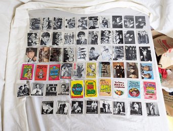 Collection Of 58 Mix Of The Beatles And Other Cards