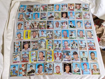 1967 Tops Baseball Card Collection Of 70 #1