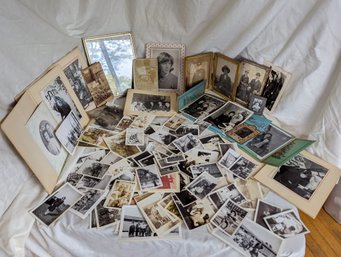 Collection Of Old Photos And Includes An Antique Tin Type #2