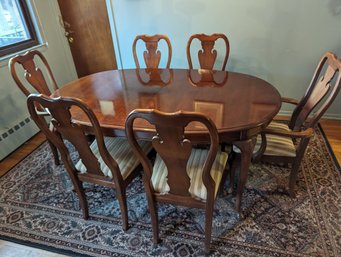 Dining Table And Six Chairs