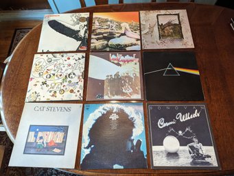 Collection Of Nine Vinyl Classic Rock Albums #5