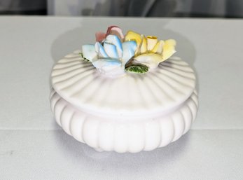 Vintage Ardalt, Japan, Porcelain Lidded Trinket Box