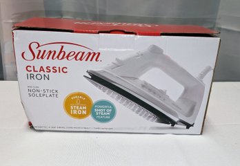 Sunbeam Classic Non Stick Plate Iron - Brand New In Box