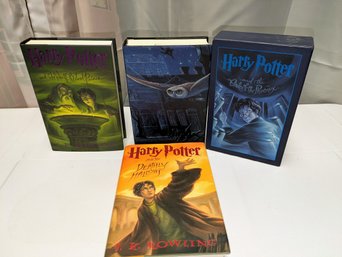 Lot Of 3 Harry Potter Hardcover Books
