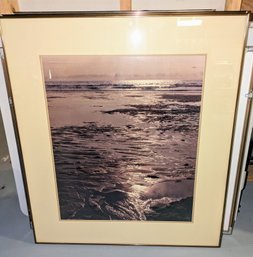 Framed, Matted & Signed Photograph  'Gentile Tidelands'  Signed By Wolfgang Dietz