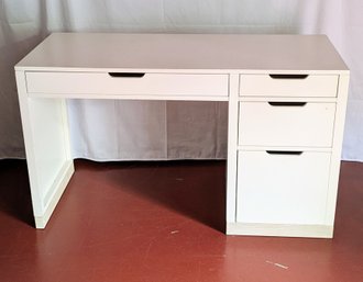 Williams Sonoma White 4 Drawer Desk