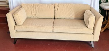 Vintage Mitchell Gold & Bob Williams Beige 2 Cushion Couch