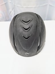 Ovation Deluxe Schooler Black Helmet - (small)