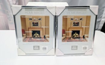 Pair Of  9' X 12' Brushed Silver Frames - Brand New In Package