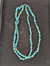 Turquoise Chip Necklace