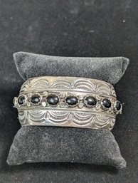 Sterling Signed Cuff